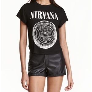 H&M x Nirvana Vestibule Crop Top